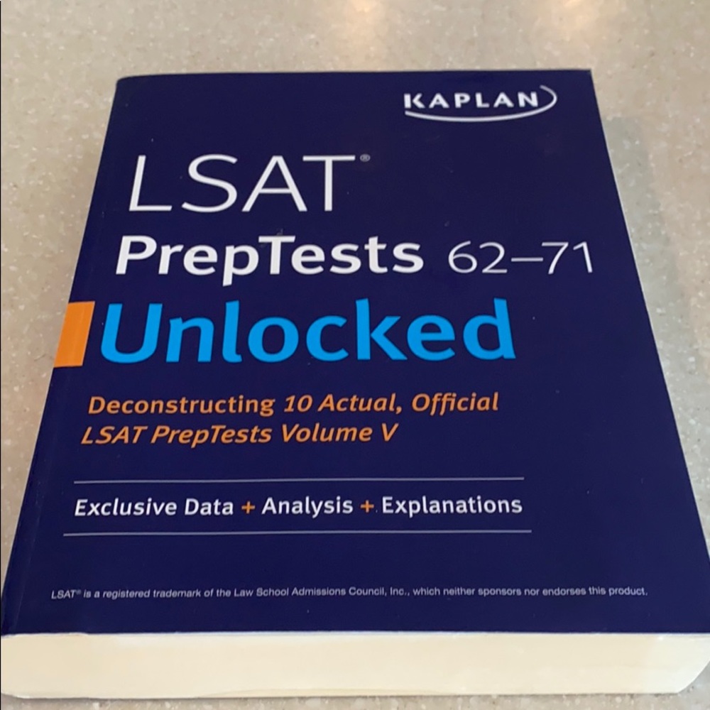 Kaplan LSAT PrepTests 62-71 Unlocked